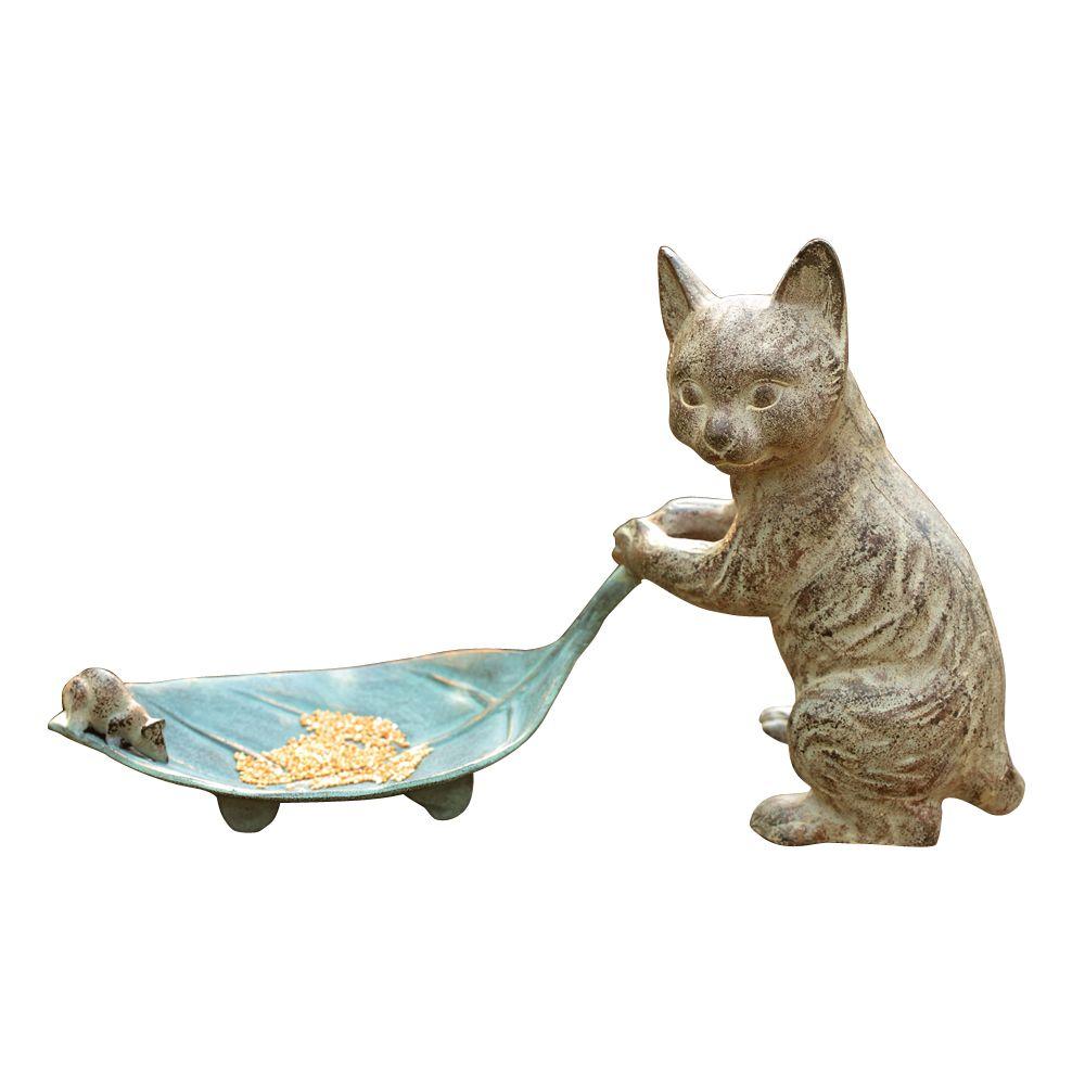 SPI Cat and Leaf Bird Feeder by SPI