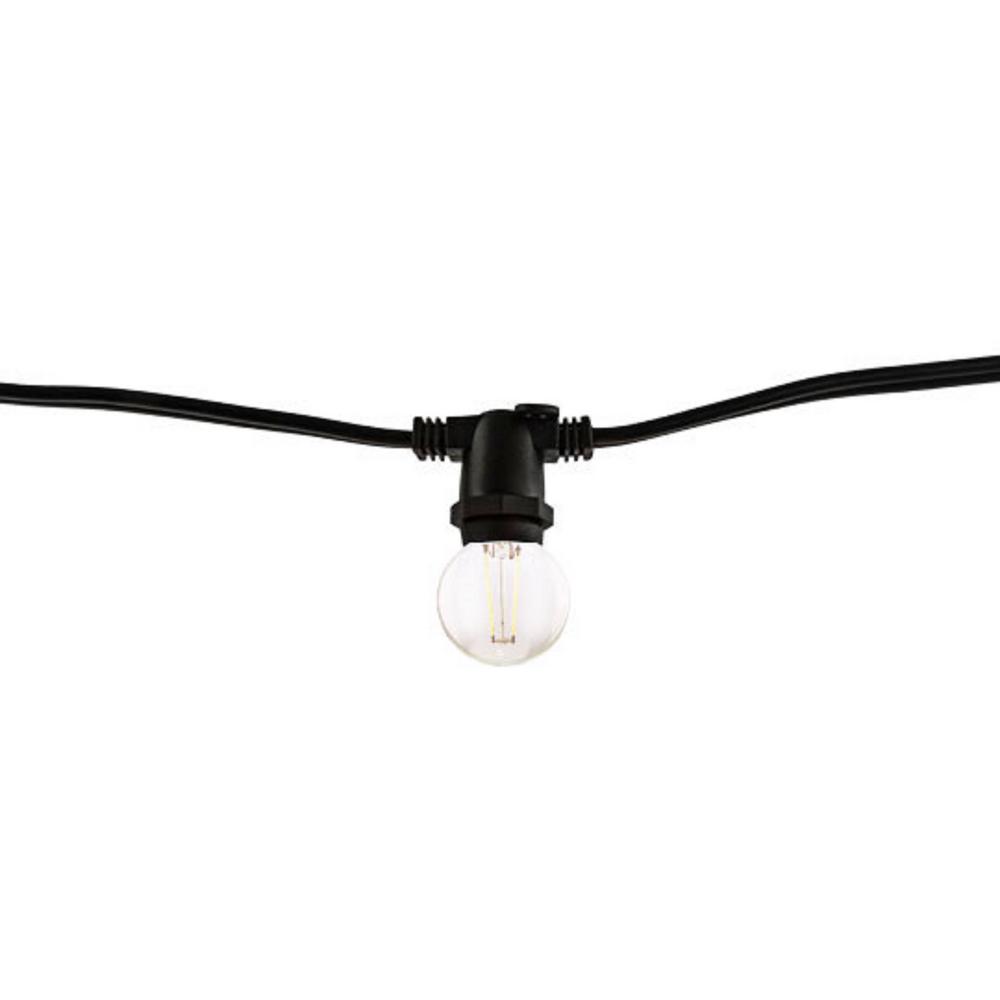 Bulbrite 14 Ft 10 Socket With 4 Watt G16 Led String Light Set Bulbrite 14 Ft 10 Socket With 4 Watt G16 Led String Light Set