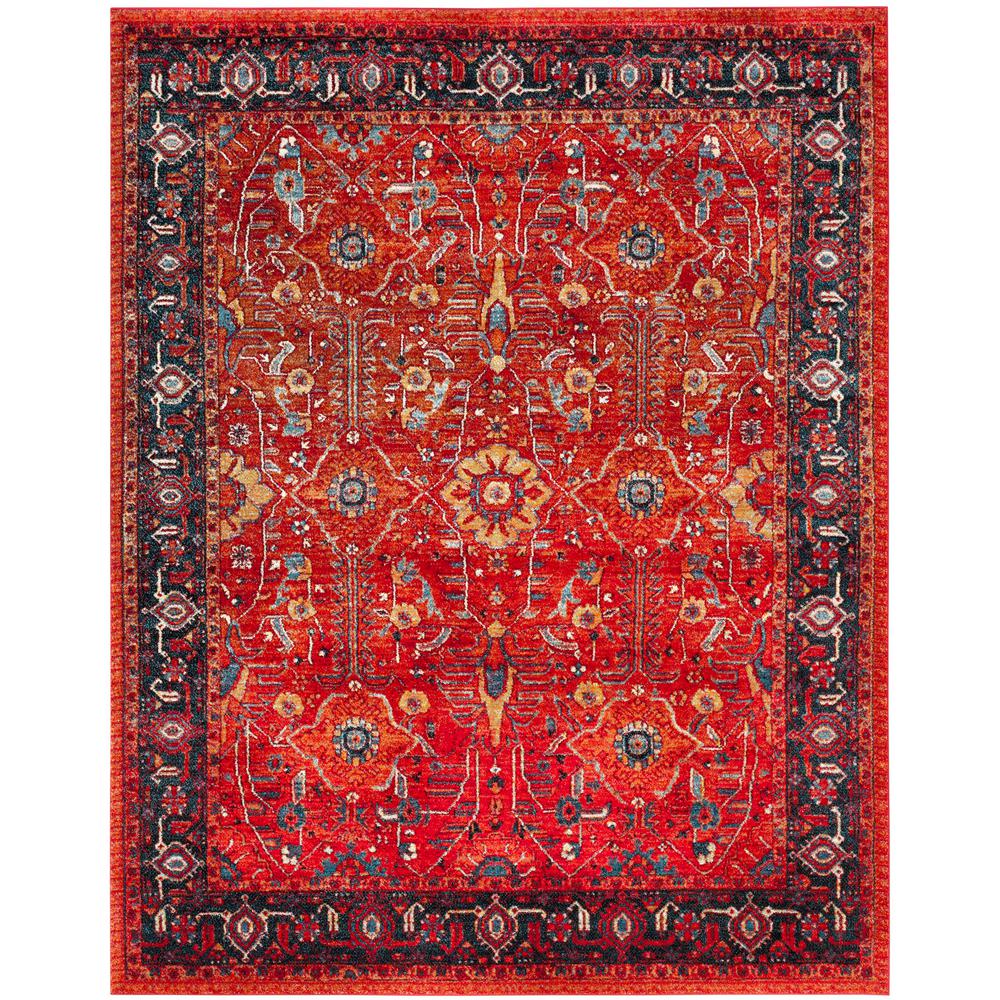Safavieh Vintage Hamadan Orange/Navy 8 ft. x 10 ft. Area RugVTH220C8