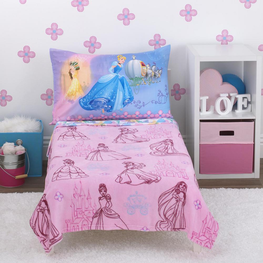 Disney Princess Friendship Is A Journey 4 Piece Toddler Bed Set Fleece Blanket Fitted Bottom Sheet Flat Top Pillowcase 6384380 The Home Depot - Disney Princess Girl Crib Bedding Disney Princess Friendship Is A Journey 4 Piece Toddler Bed Set Fleece Blanket Fitted Bottom Sheet Flat Top Pillowcase 6384380 The Home Depot - Disney Princess Girl Crib Bedding