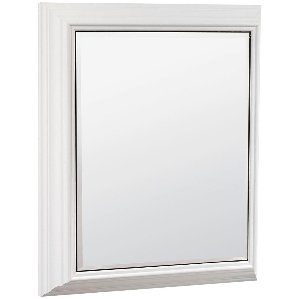 American Classics 23 In X 27 In Surface Mount Wood Medicine Cabinet In White Sm24y Wh The Home Depot