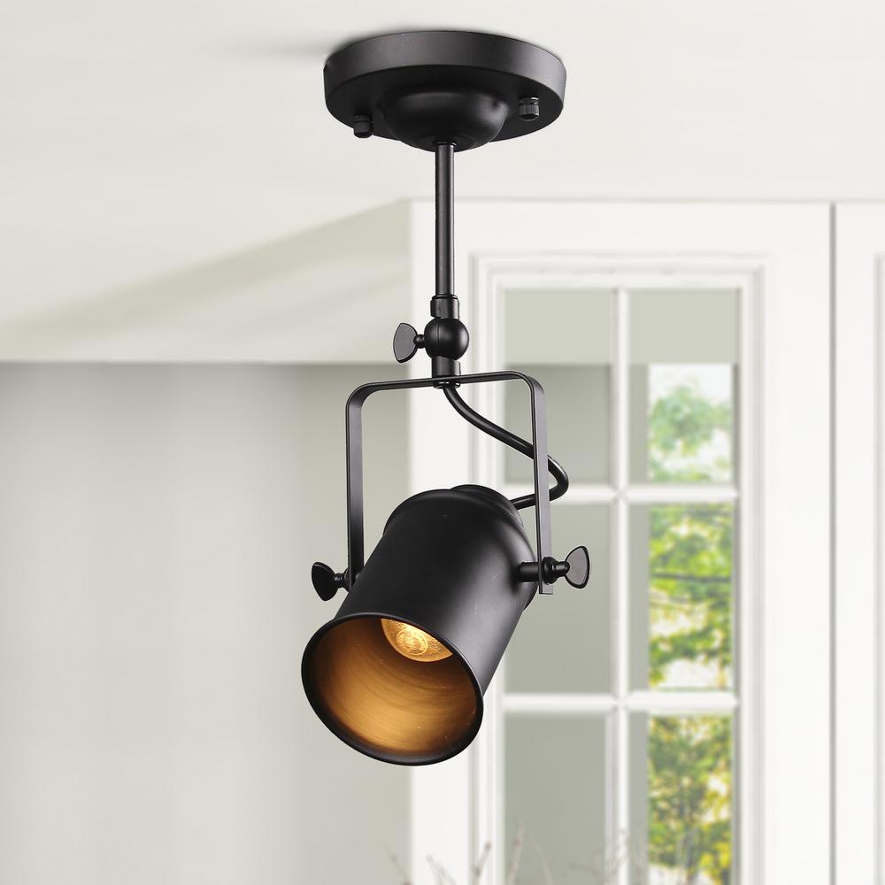 Lnc Modern 1 Light Black Adjustable Track Lighting Head Ceiling A02940 The Home Depot - Track Pendant Lighting Home Depot Lnc Modern 1 Light Black Adjustable Track Lighting Head Ceiling A02940 The Home Depot - Track Pendant Lighting Home Depot