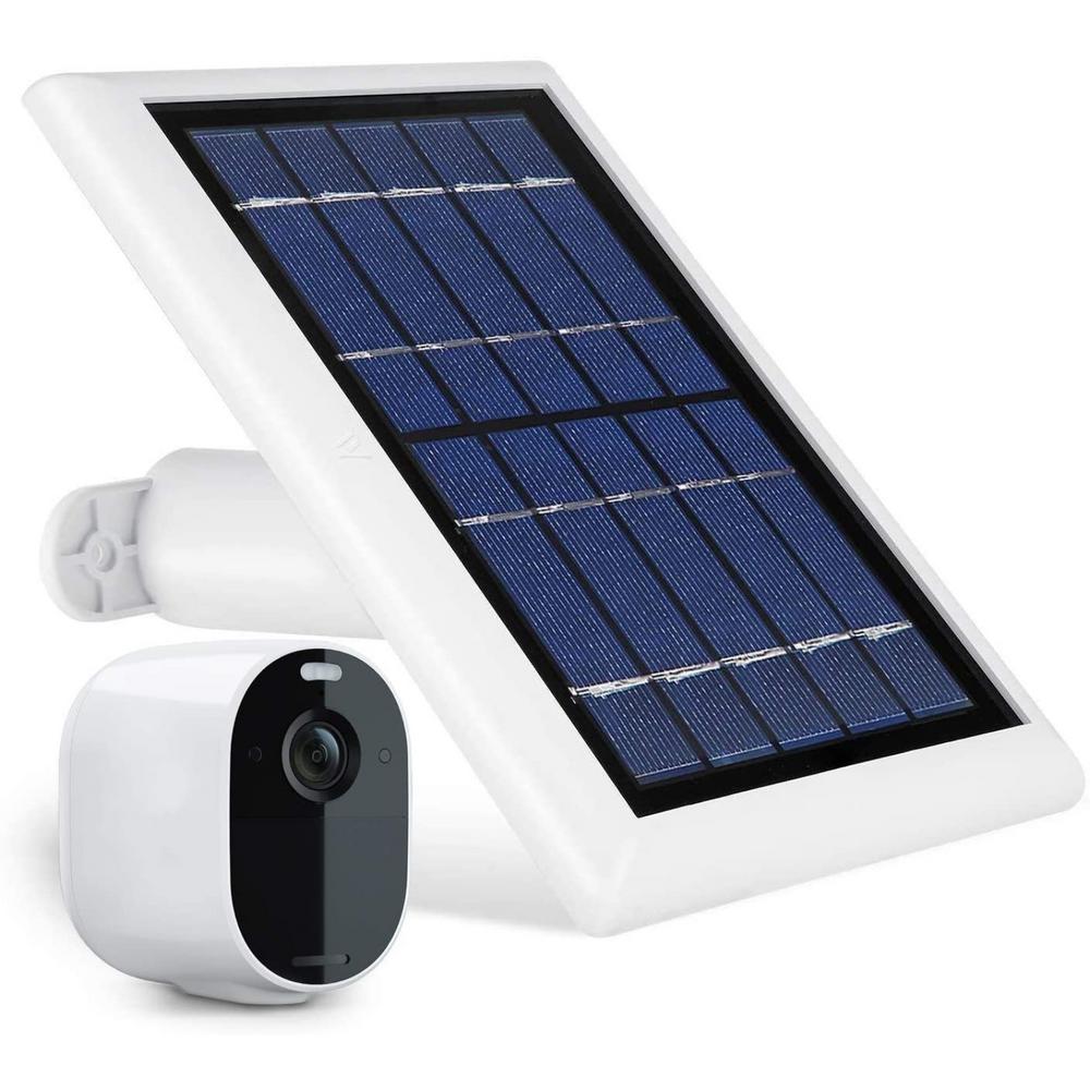 Wasserstein Solar Panel Compatible with Arlo Essential Spotlight and XL Spotlight Camera Only