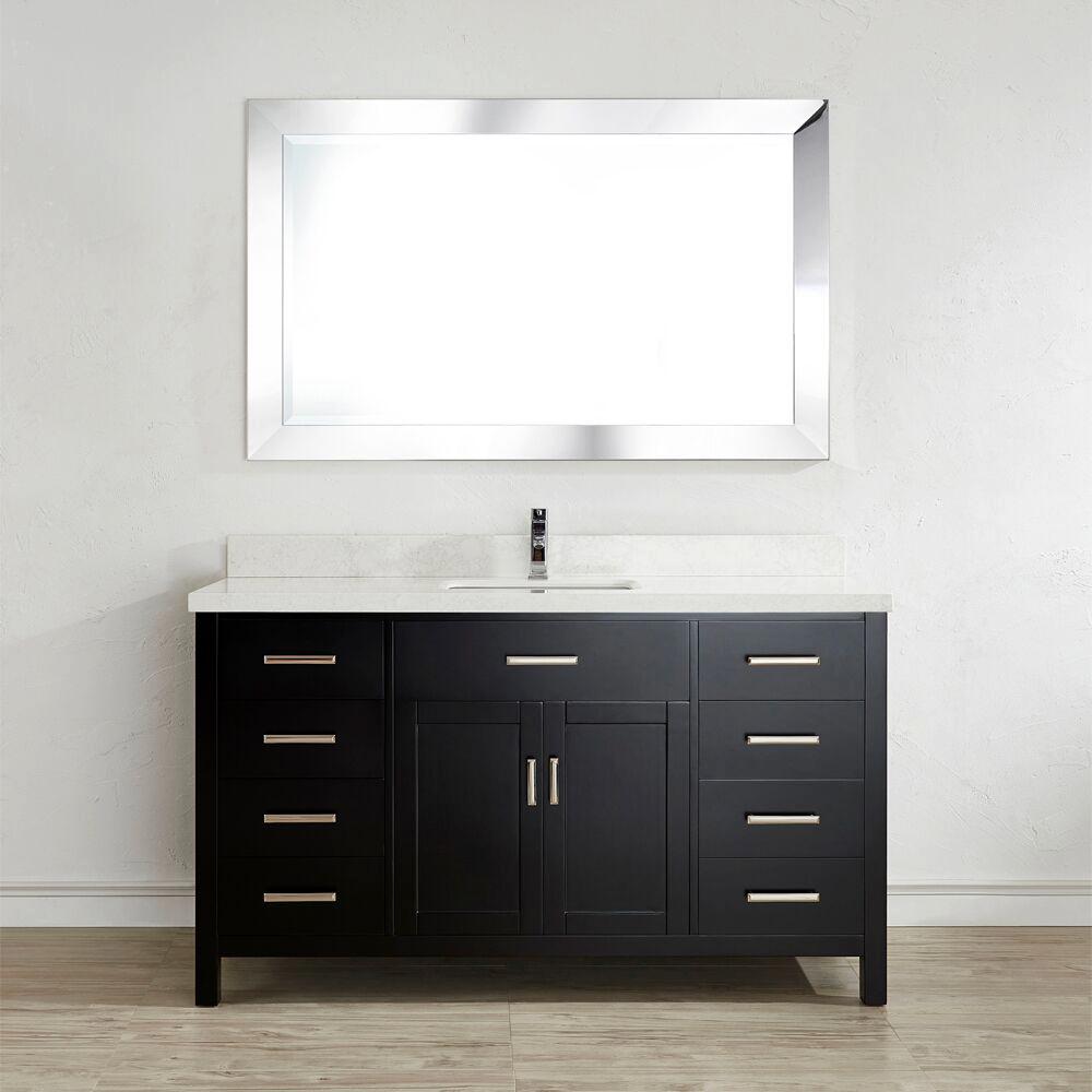 Studio Bathe Kalize II 60 in. W x 22 in. D Vanity in Espresso with