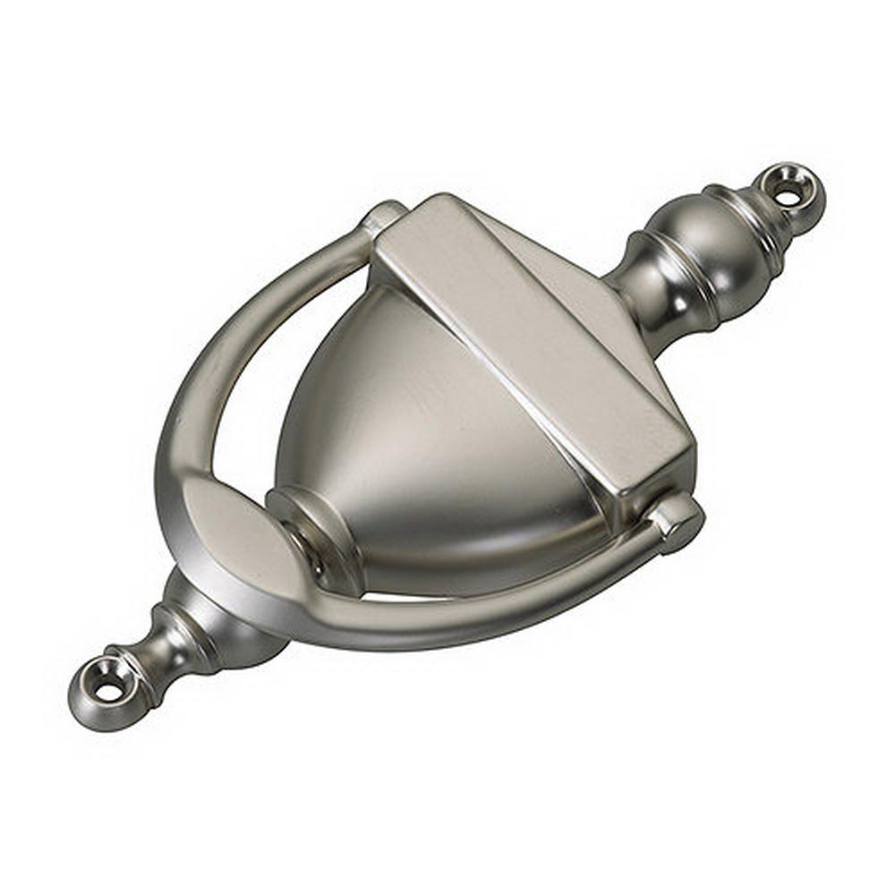 Onward 6 1 4 In Satin Nickel Door Knocker 103snr The Home Depot