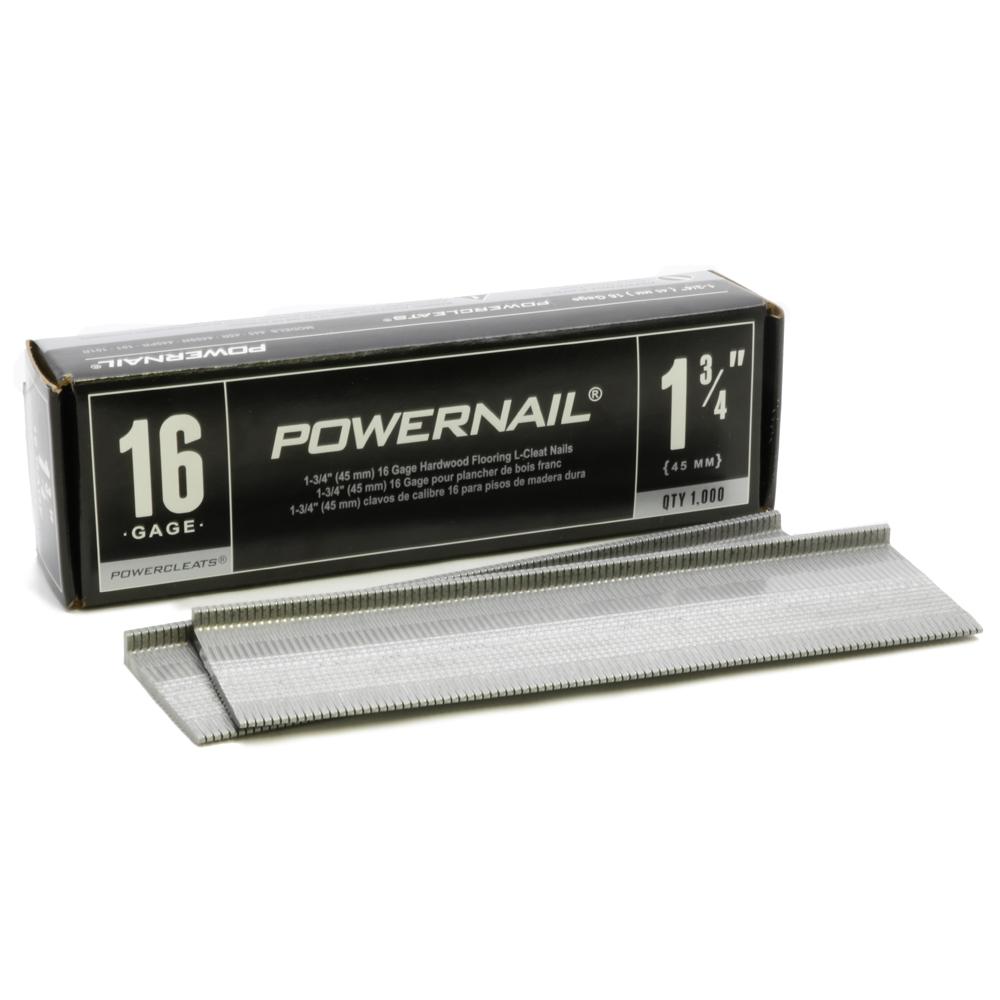 Powernail 1 3 4 In X 16 Gauge Powercleats Hardwood Flooring Nails