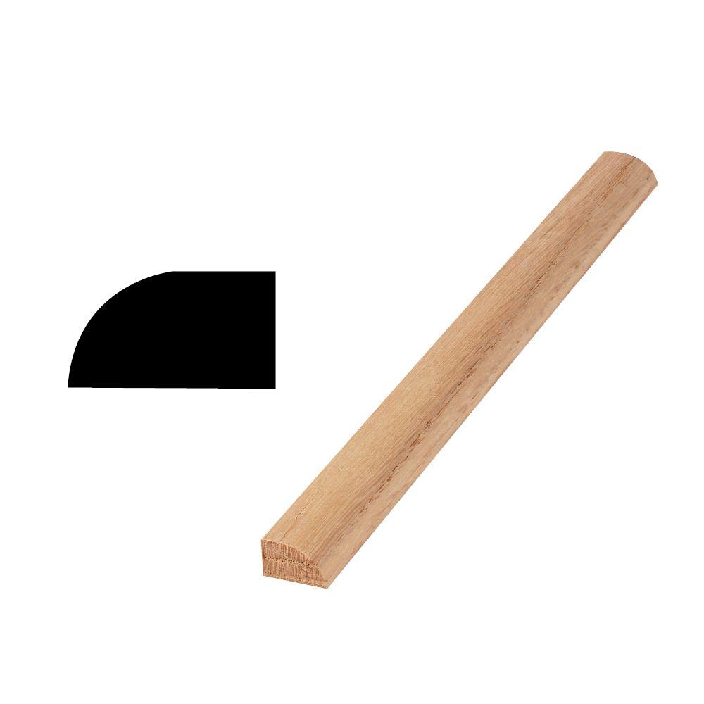 Woodgrain Millwork Wm 127 3 4 In X 7 16 In Oak Base Shoe