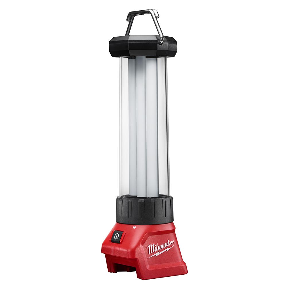 Cordless LED Lantern Flood Light 400 Lumen M12 12-Volt Adjustable Tool-Only