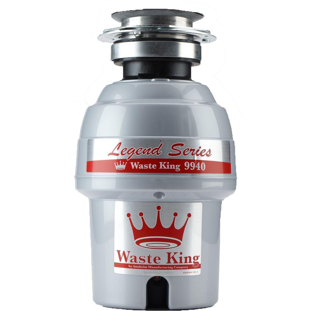 Waste King Legend Series 3/4 HP Professional 3Bolt Mount Continuous