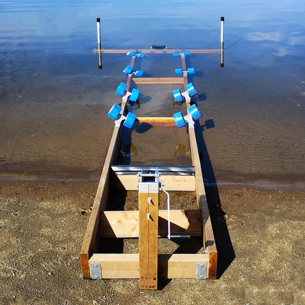 20' roller ramp - 1500 lb capacity - on the water designs