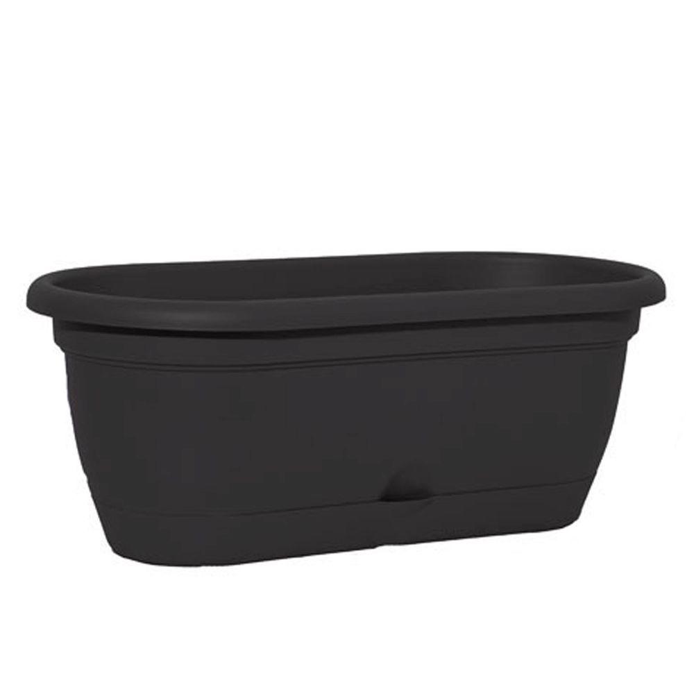 Mayne 4 ft. Nantucket Window Box in Black4831B The Home Depot