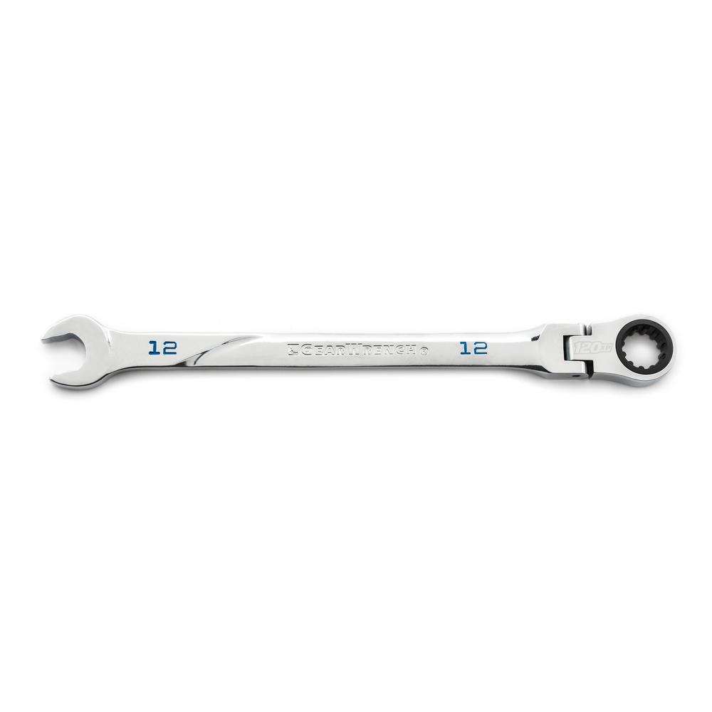 GEARWRENCH 7/16 in. 120XP Universal Spline XL Flex Combination Ratcheting Wrench86237 The
