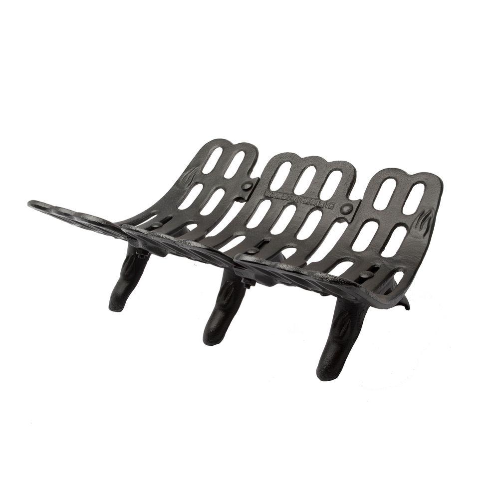 Liberty Foundry 28 In Cast Iron Fireplace Grate With 2 5 Legs Cast Iron Fireplace Grate With 2 5 In Legs