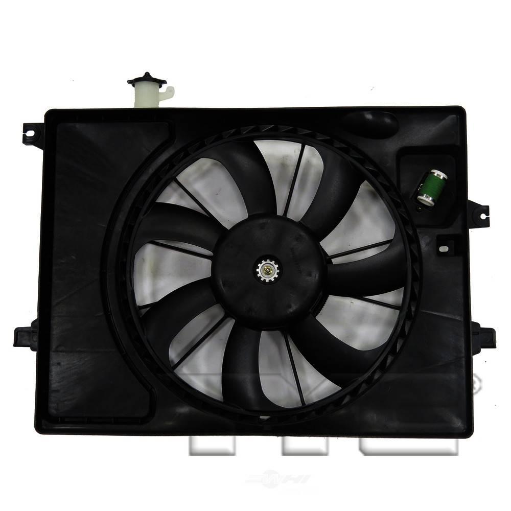 TYC Dual Radiator and Condenser Fan Assembly-623510 - The Home Depot