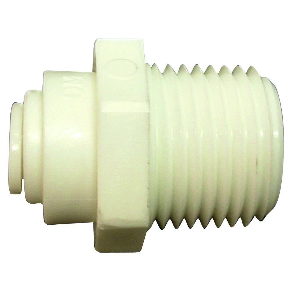 Quick Connect 1/4 in. x 1/4 in. Plastic Compression x MPT AdapterPL