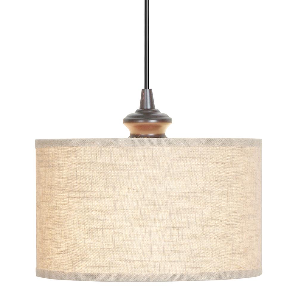 Worth Home Products Instant Pendant 1 Light Recessed Instant Pendant 1 Light Recessed