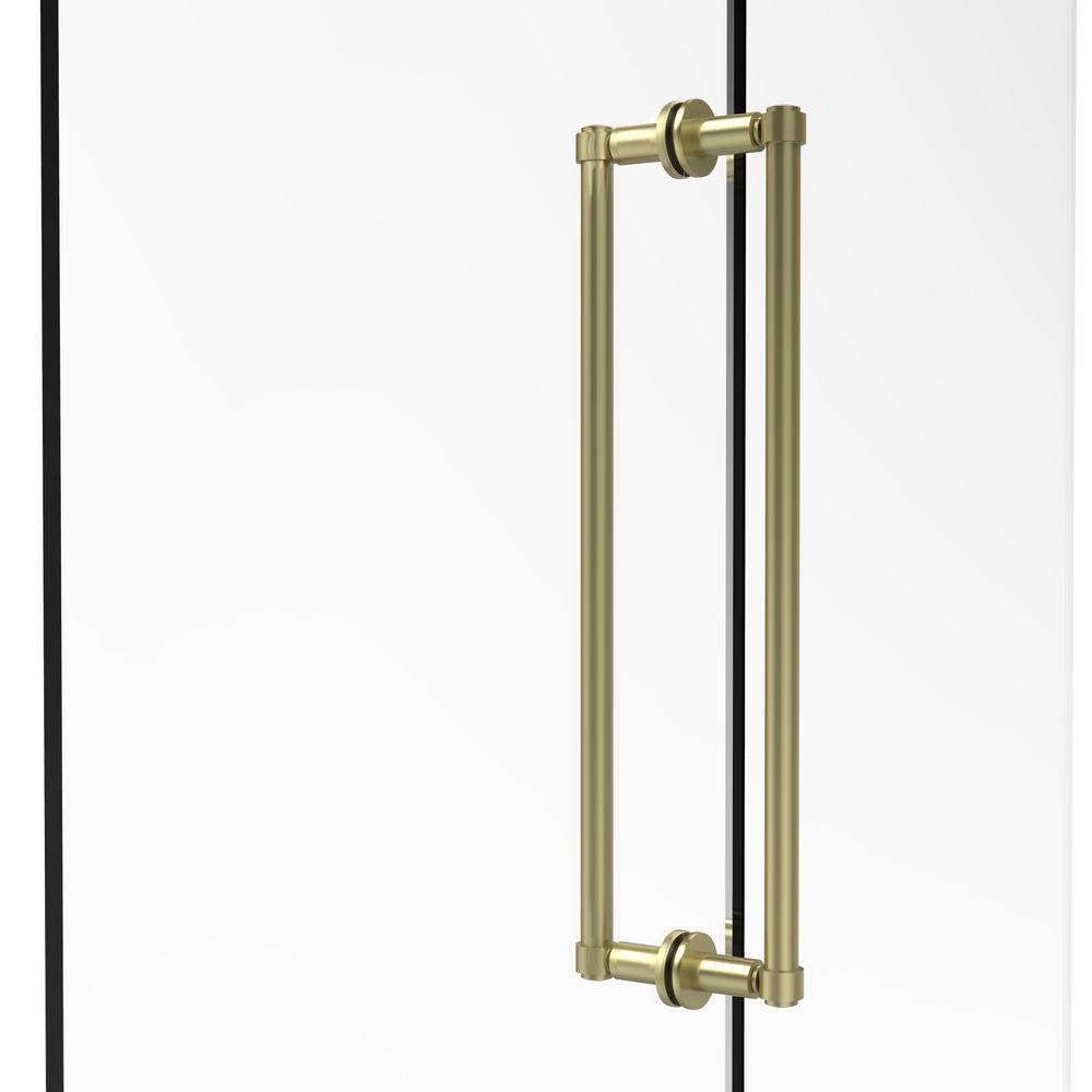 Satin Brass Shower Door Handles Shower Doors Parts The Home Depot