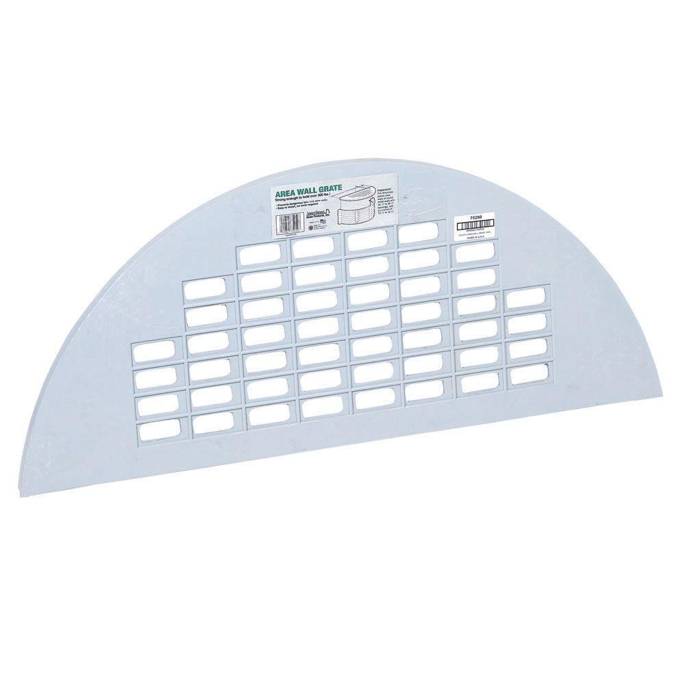 Amerimax Home S 17 In X 40 Plastic Area Wall Grate 75250 17 In X 40 Plastic Area Wall Grate
