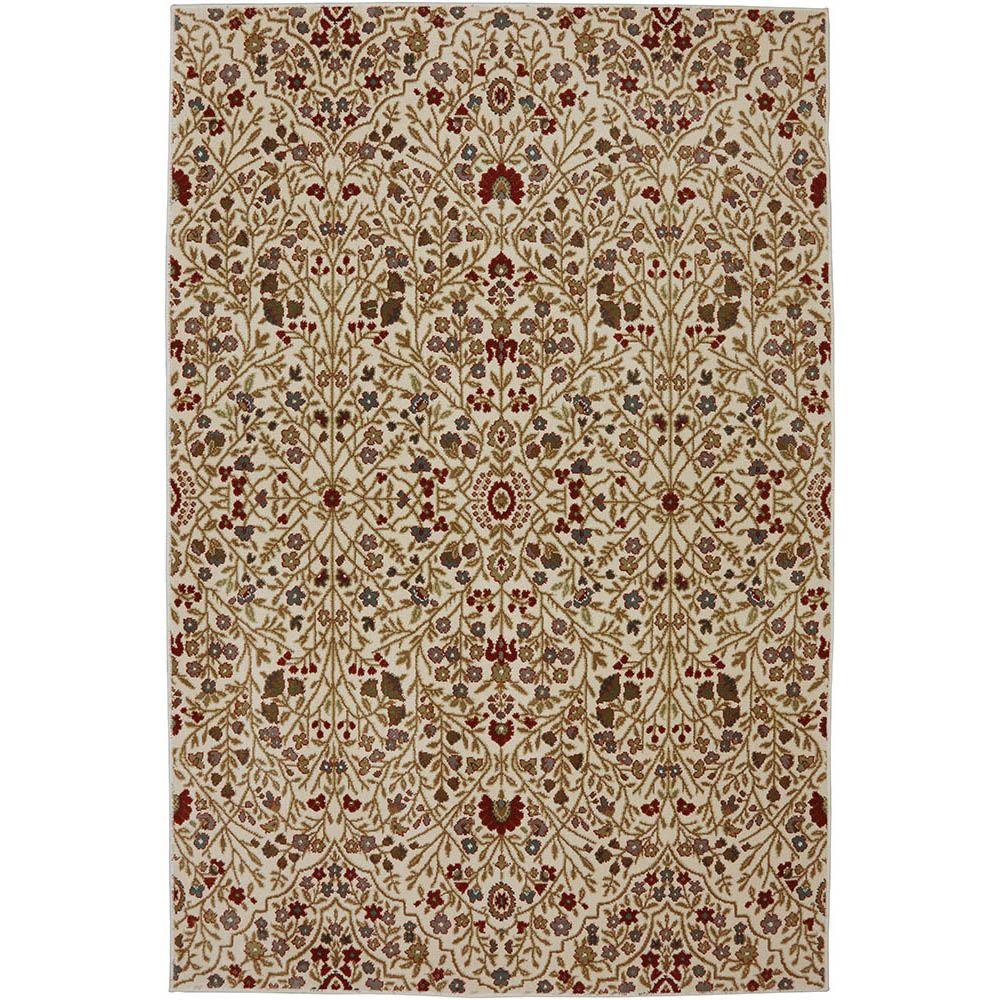 4 X 6 Purple Area Rugs The Home Depot Western Prairie Ivory 4 Ft X 6 Indoor Area Rug