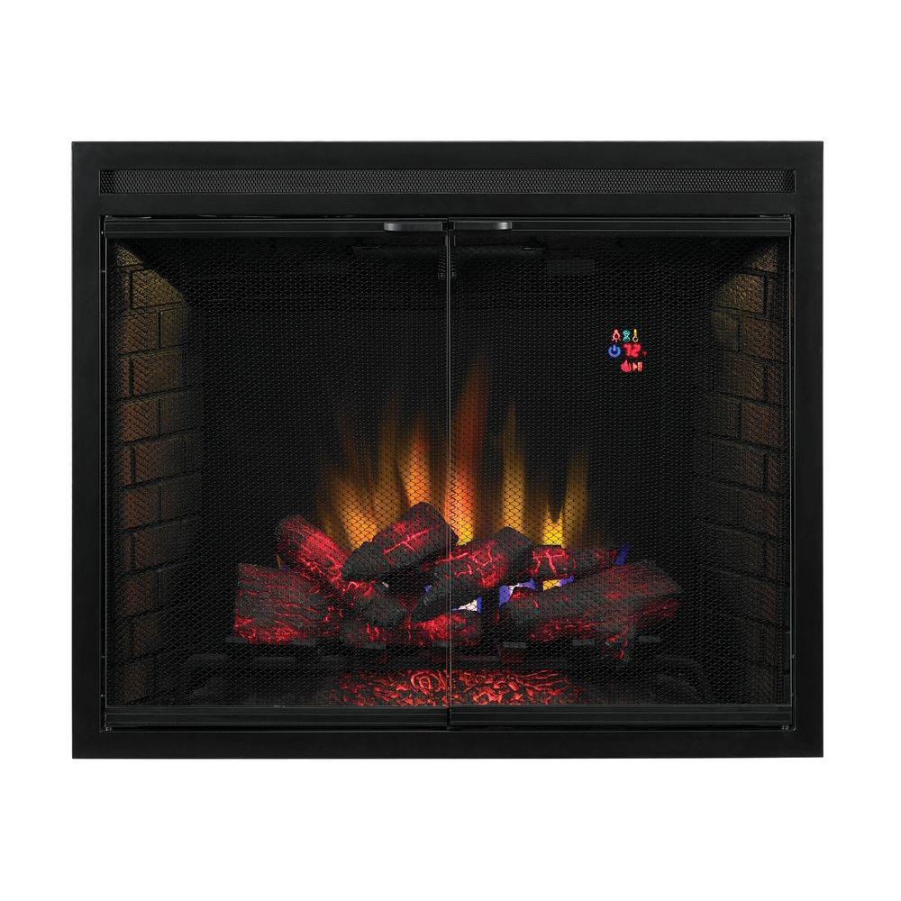 SpectraFire 39 in. Traditional Built-in Electric Fireplace ...