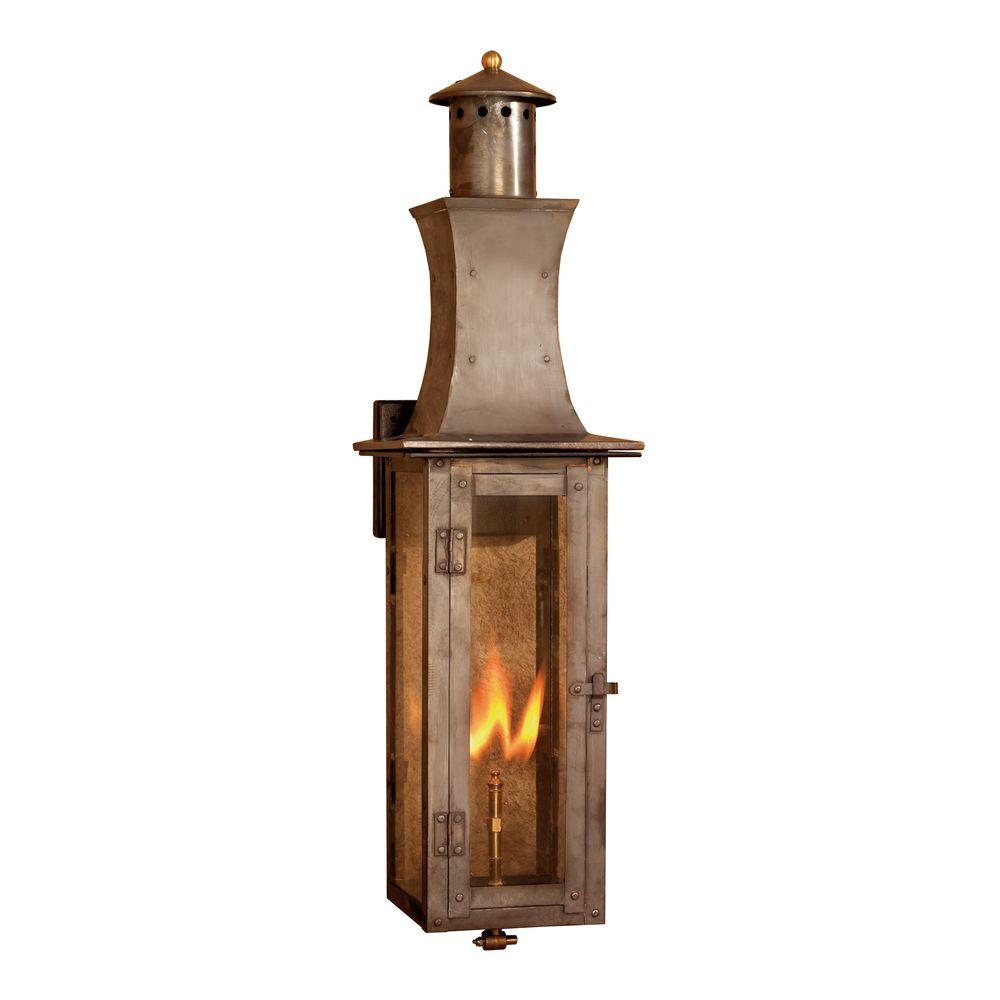 Maryville 29 In Outdoor Washed Pewter Gas Wall Lantern Maryville 29 In Outdoor Washed Pewter Gas Wall Lantern