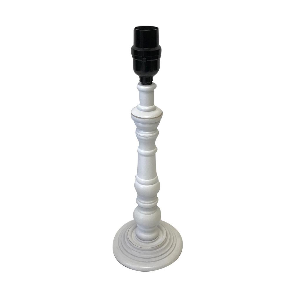 Adesso Mix Match 14 5 In Antique White Wood Candlestick Adesso Mix Match 14 5 In Antique White Wood Candlestick