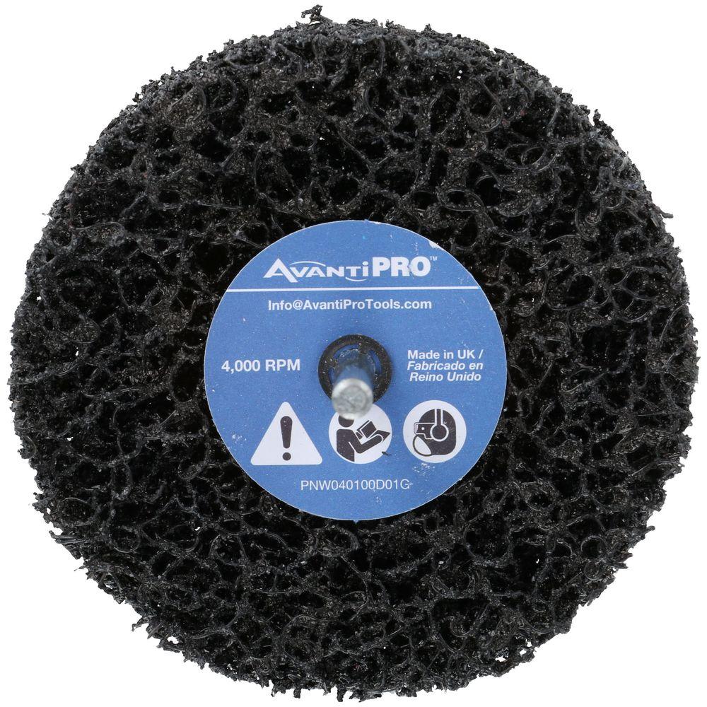 Avanti Pro 4 inch x 1 inch Non-Woven Drill Mount Quick-Strip Disc by Avanti Pro