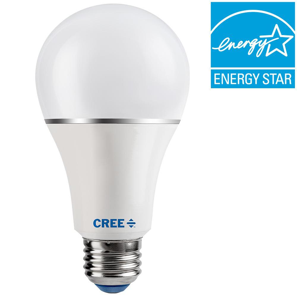 Cree 100W Equivalent Soft White (2700K) A21 Dimmable LED Light Bulb