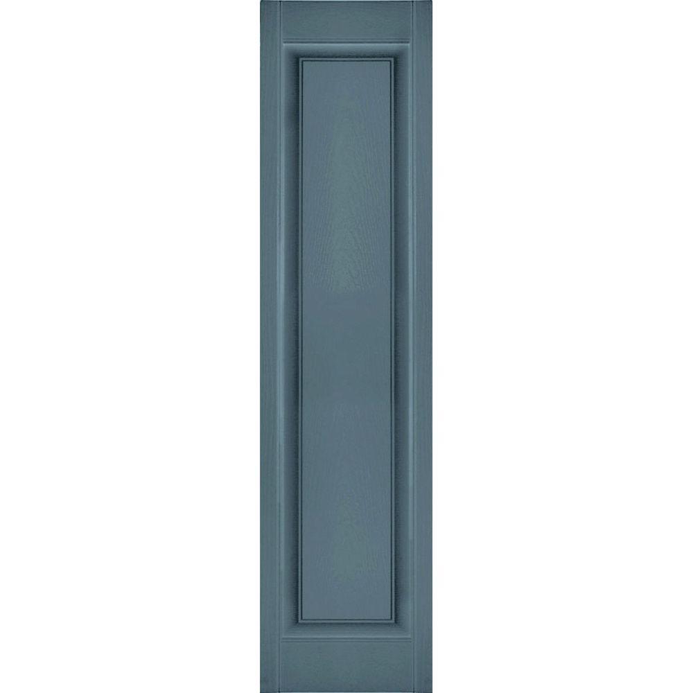 Ekena Millwork 12 in. x 39 in. Lifetime Vinyl Custom Single Raised