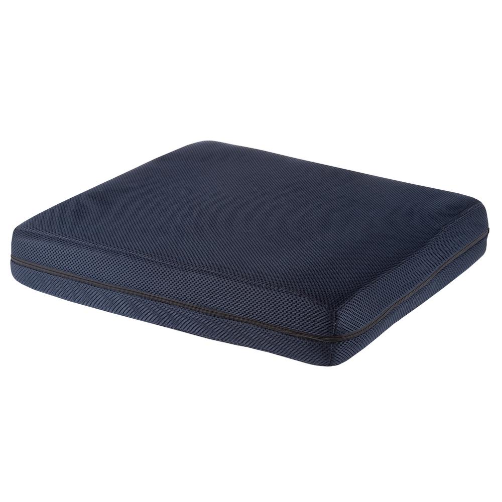 Bluestone 3 in. Navy Blue Thick Foam Pad Seat Cushion-HW8911058 - The ...