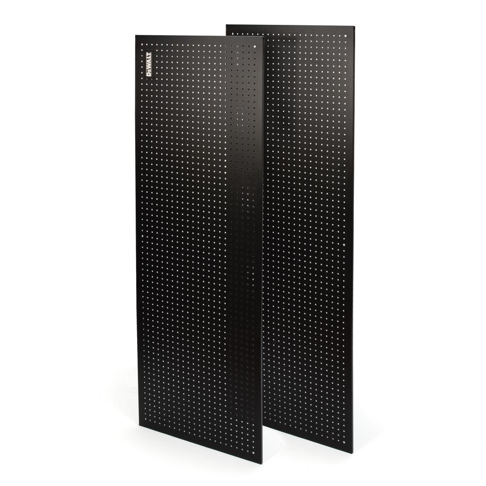 DEWALT 71 in. H x 24 in. W Pegboard Black Metal Kit for DXST10000 6 ft