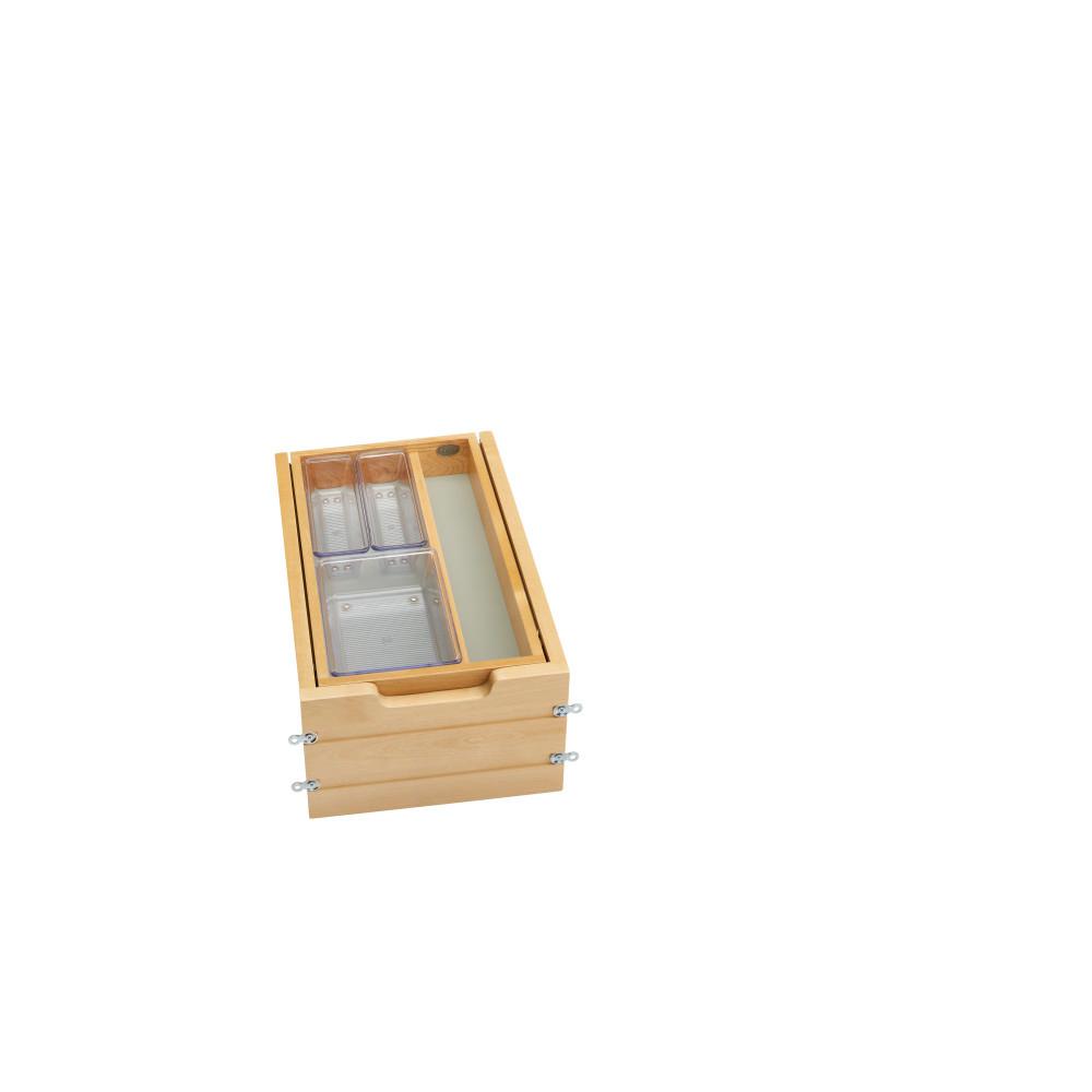 Rev A Shelf 15 In Vanity Tiered Drawer With Soft Close Slides