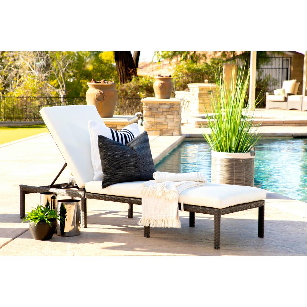 Coaster Home Furnishings Milano Brown Wicker Outdoor Chaise Lounge With Off White Cushion 500345brn The Depot - Off White Outdoor Chaise Lounge Cushions Coaster Home Furnishings Milano Brown Wicker Outdoor Chaise Lounge With Off White Cushion 500345brn The Depot - Off White Outdoor Chaise Lounge Cushions