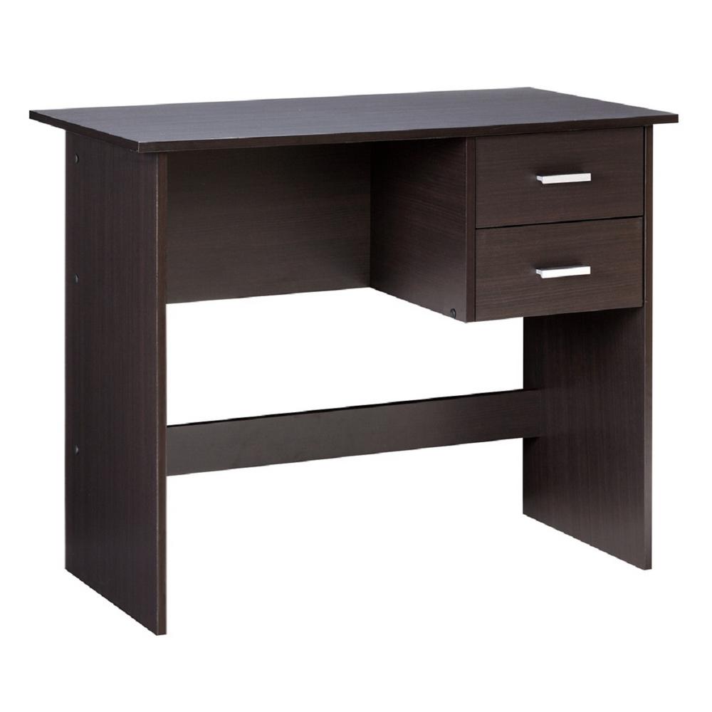 Onespace Adina Espresso Writing Desk With Two Drawers 50 7005es Onespace Adina Espresso Writing Desk With Two Drawers 50 7005es The Home Depot