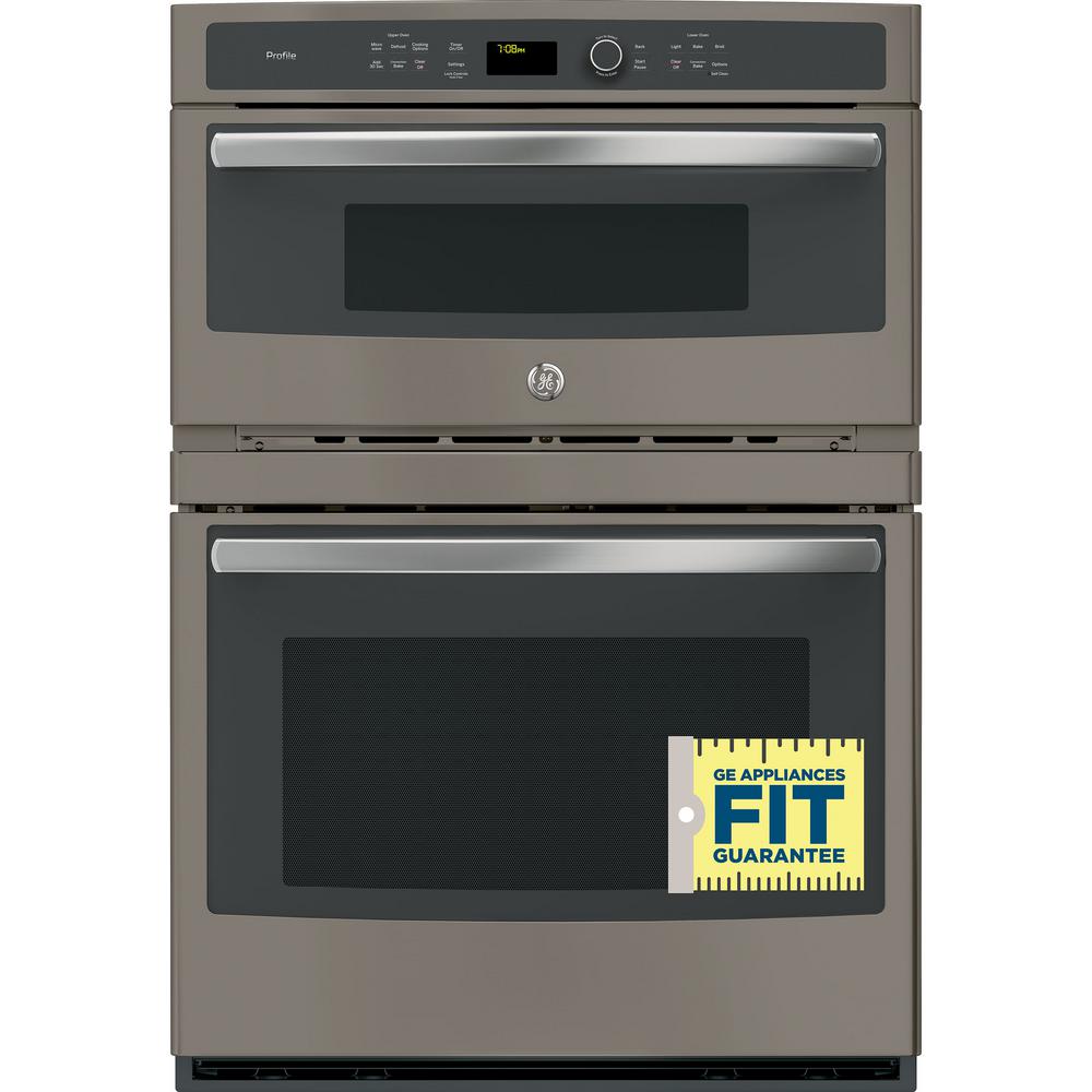 Ge Profile 30 In Electric Built Combination Convection Microwave Ge Profile 30 In Electric Built Combination Convection Microwave Wall Oven Slate