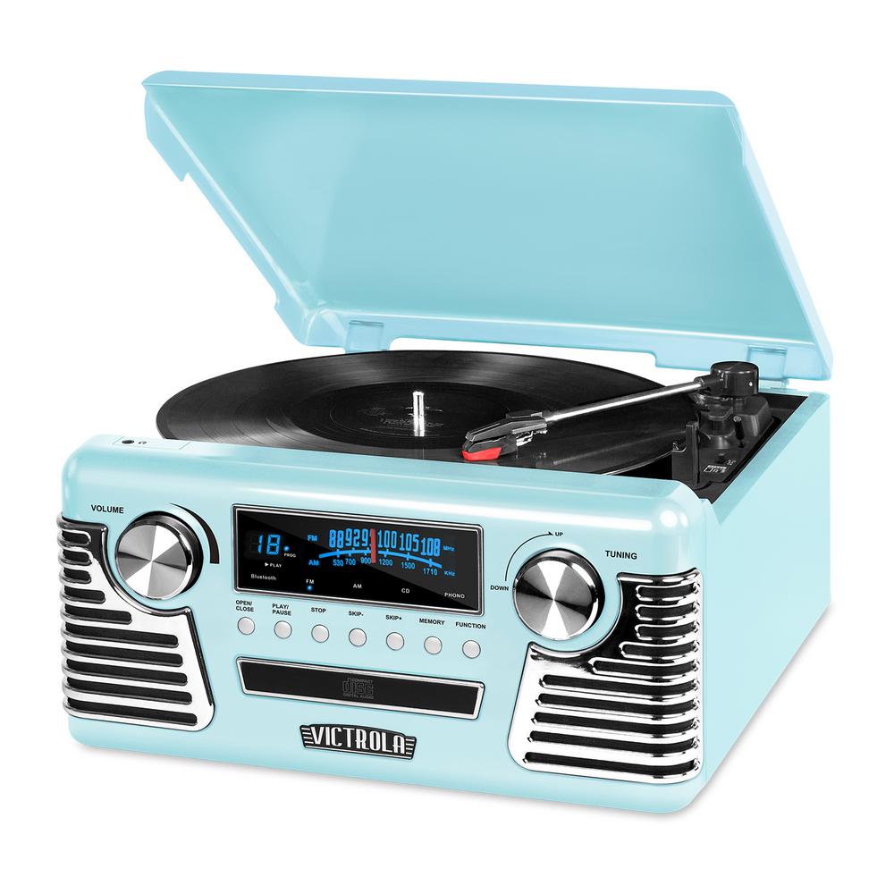 retro turntable with bluetooth