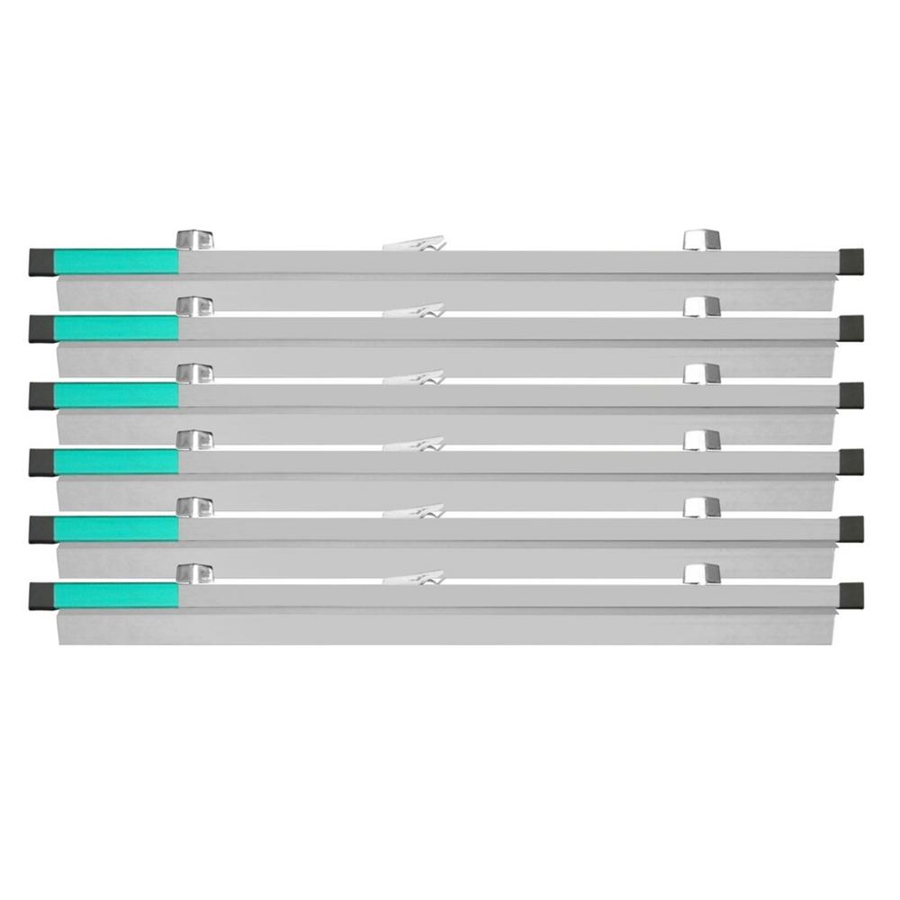 Hanging File Systems Desk Organizers Accessories Office Aluminum Hanging Clamps 6 Pack