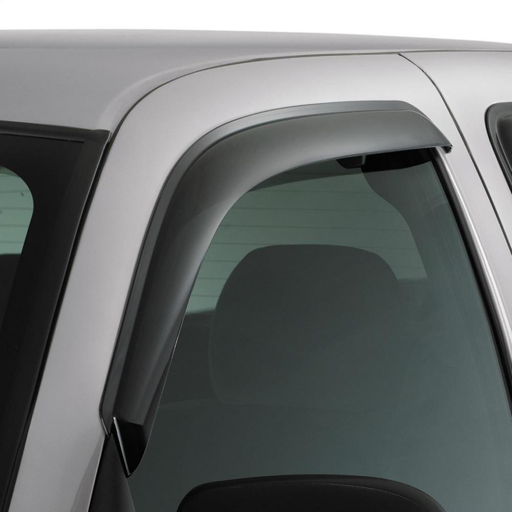 Auto VentShade (AVS) by RealTruck Outside Mount Ventvisor® Window Deflectors Front Only Compatible with 1987-1993 Dodge Ram 50  1987-1995 Mitsubishi Mighty Max