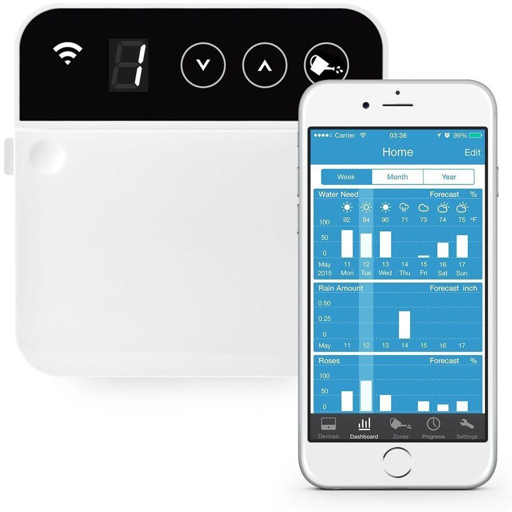 Rainmachine 8 Zone Smart Wi-Fi Sprinkler Controller by Rainmachine