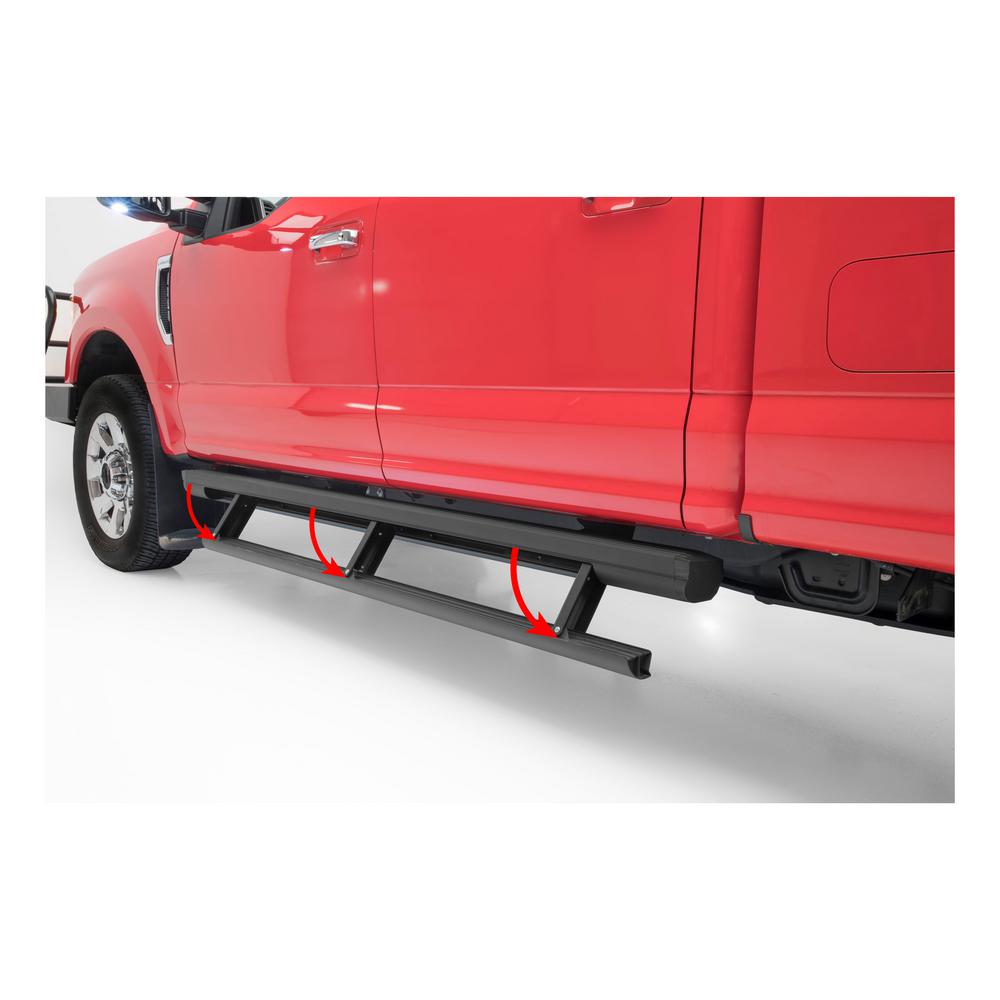 Aries ActionTrac Powered Running Boards3048324 The Home Depot