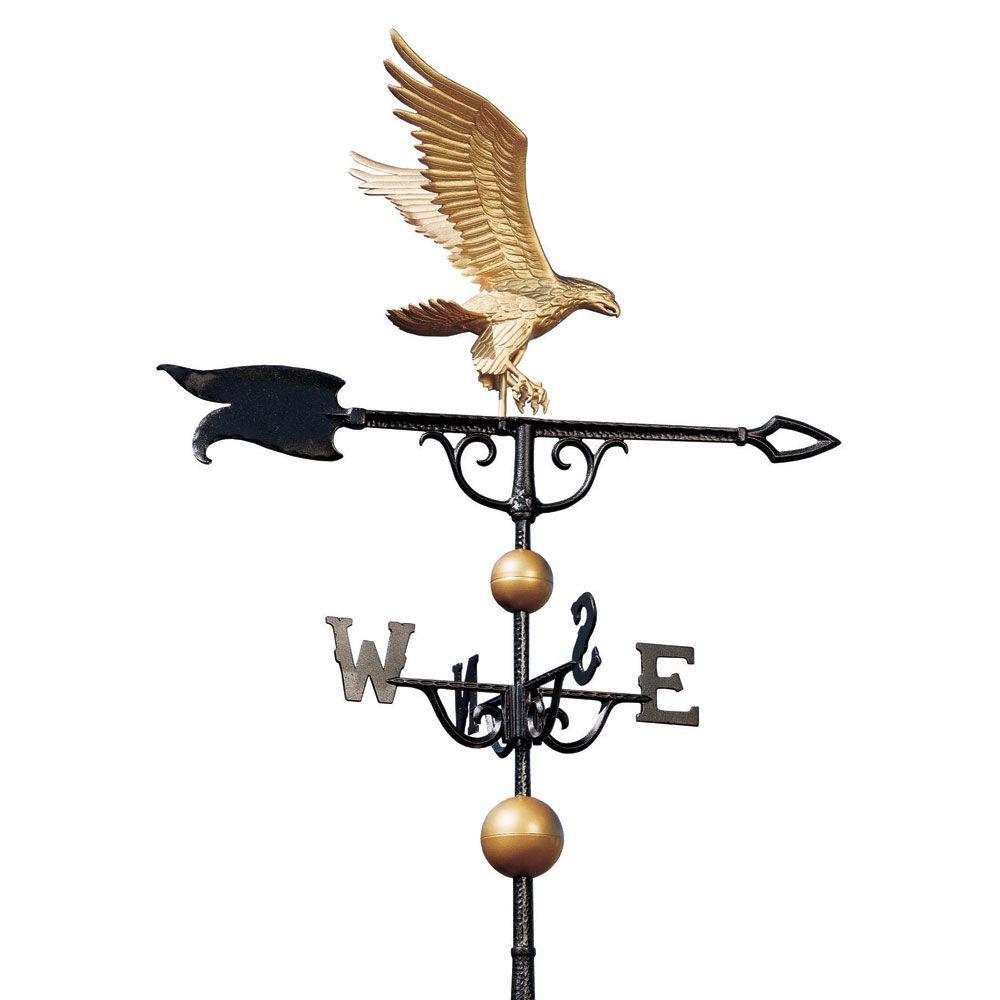 Whitehall Products 46 in. Gold/Bronze Eagle Weathervane-00428 - The ...