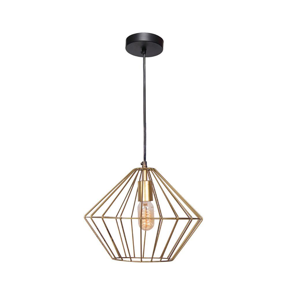 Renwil Empire 1 Light Black Pendant Renwil Empire 1 Light Black Pendant