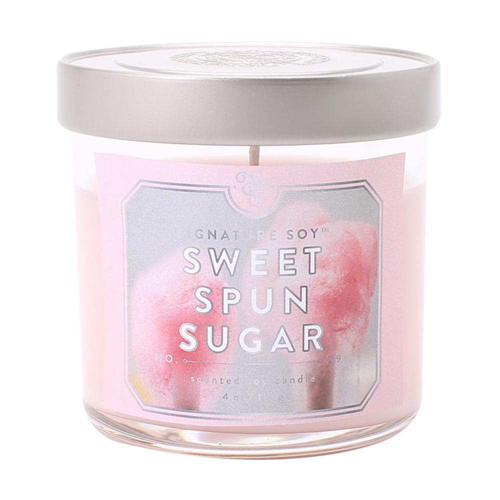 Signature Soy 4 oz. Sweet Spun Sugar Scented Candle16279121000 The