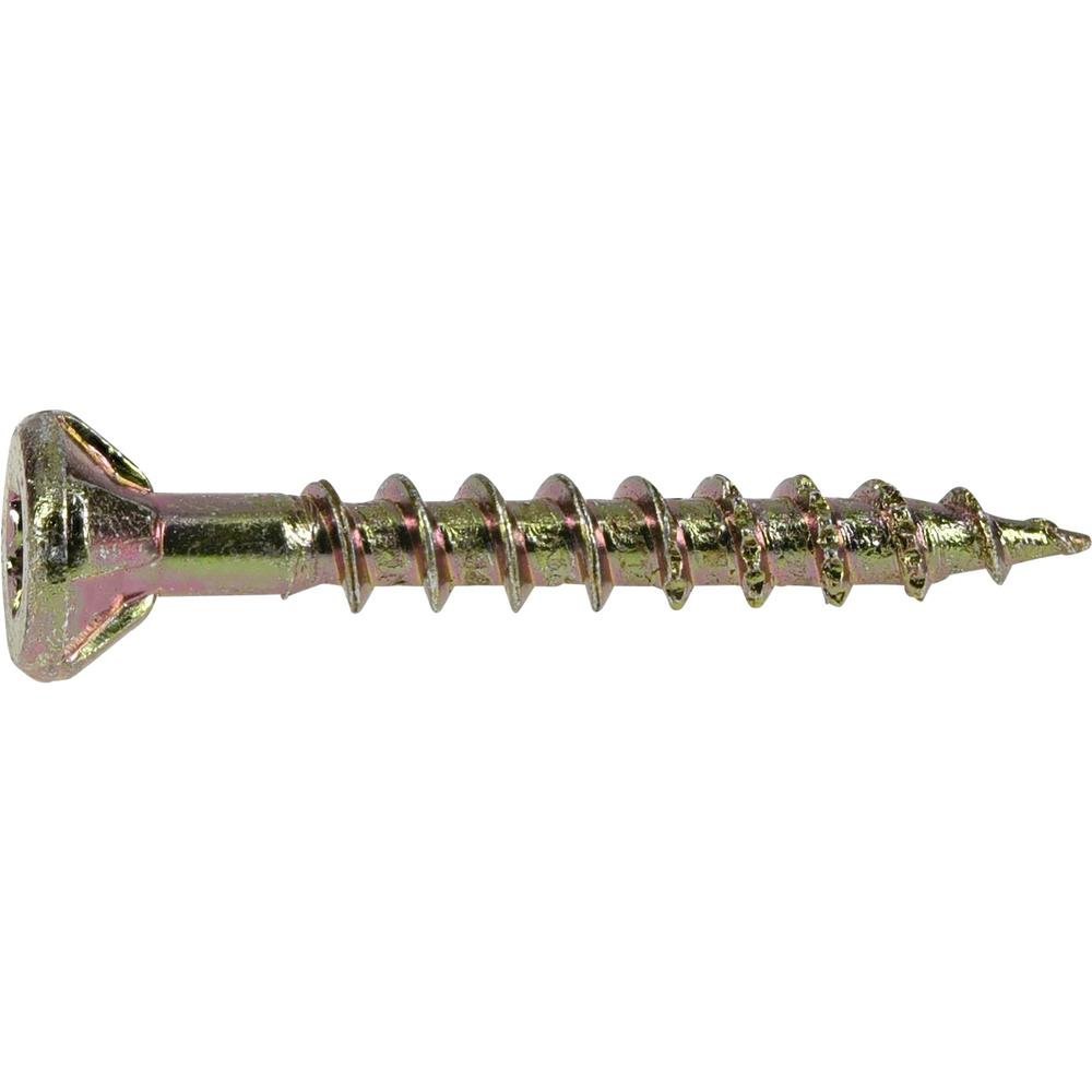 Power Pro 8 11/4 in. Star FlatHead Interior Wood Screws48742 The