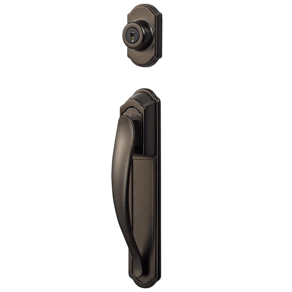 IDEAL Security Oil Rubbed Bronze Deluxe Storm and Screen Pull Handle