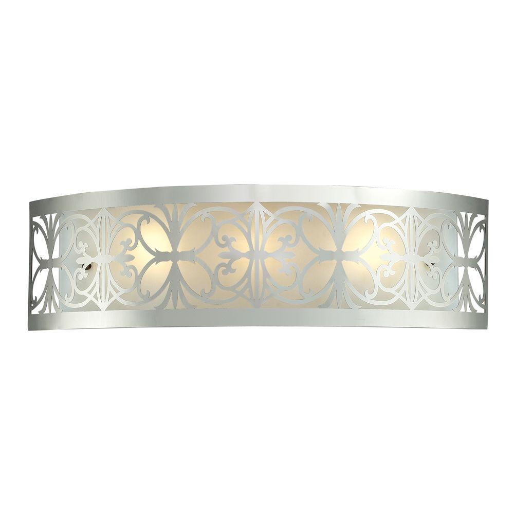 An Lighting Willow Bend 3 Light Polished Chrome Wall Mount Bath An Lighting Willow Bend 3 Light Polished Chrome Wall Mount Bath Bar