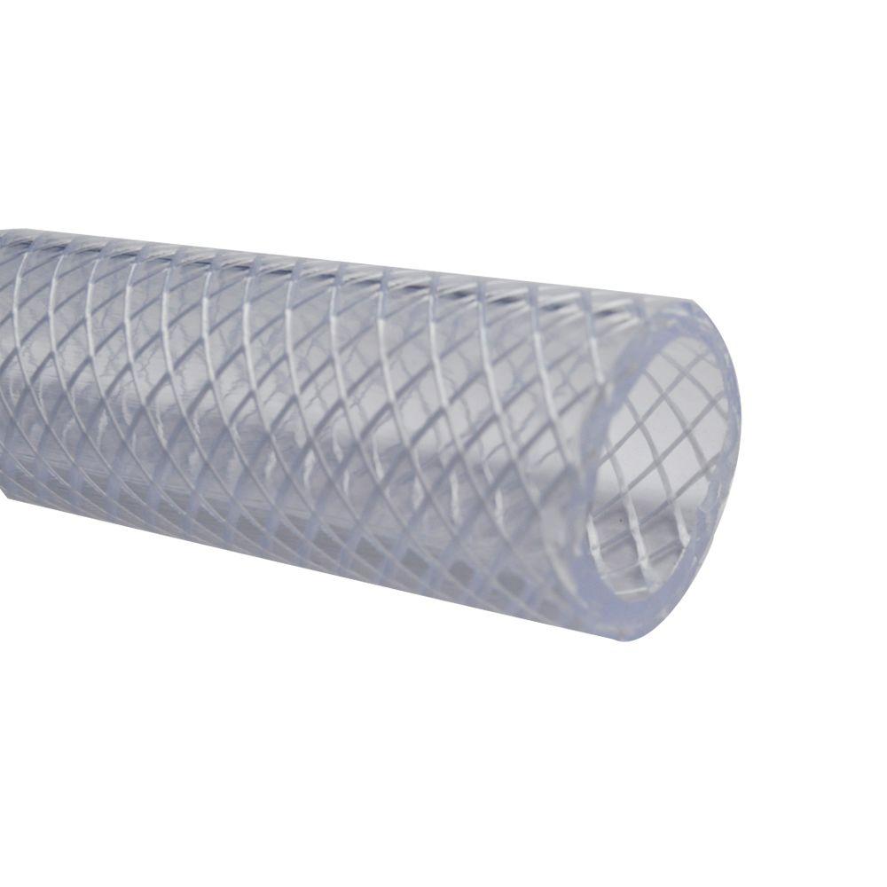 BRAND NEW PVC Reinforced Vinyl Tube Braided Clear 3//8/" x 30m Free Postage