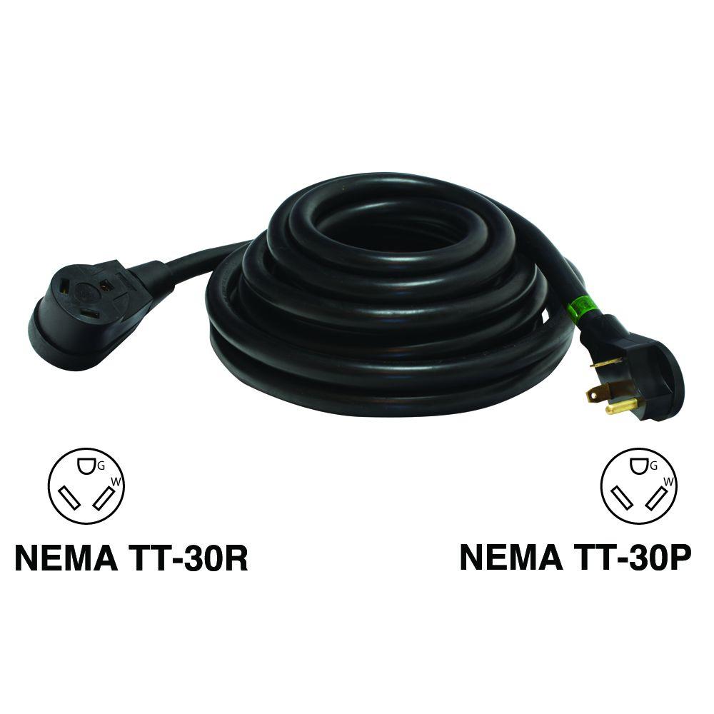 50 ft 30 amp extension cord