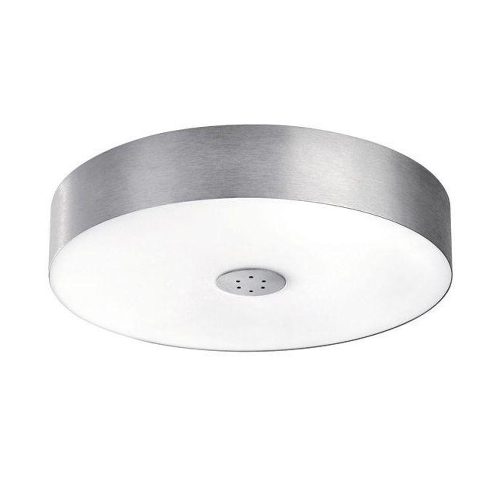 Philips Fresco 1Light Brushed Nickel Fluorescent Ceiling Flushmount