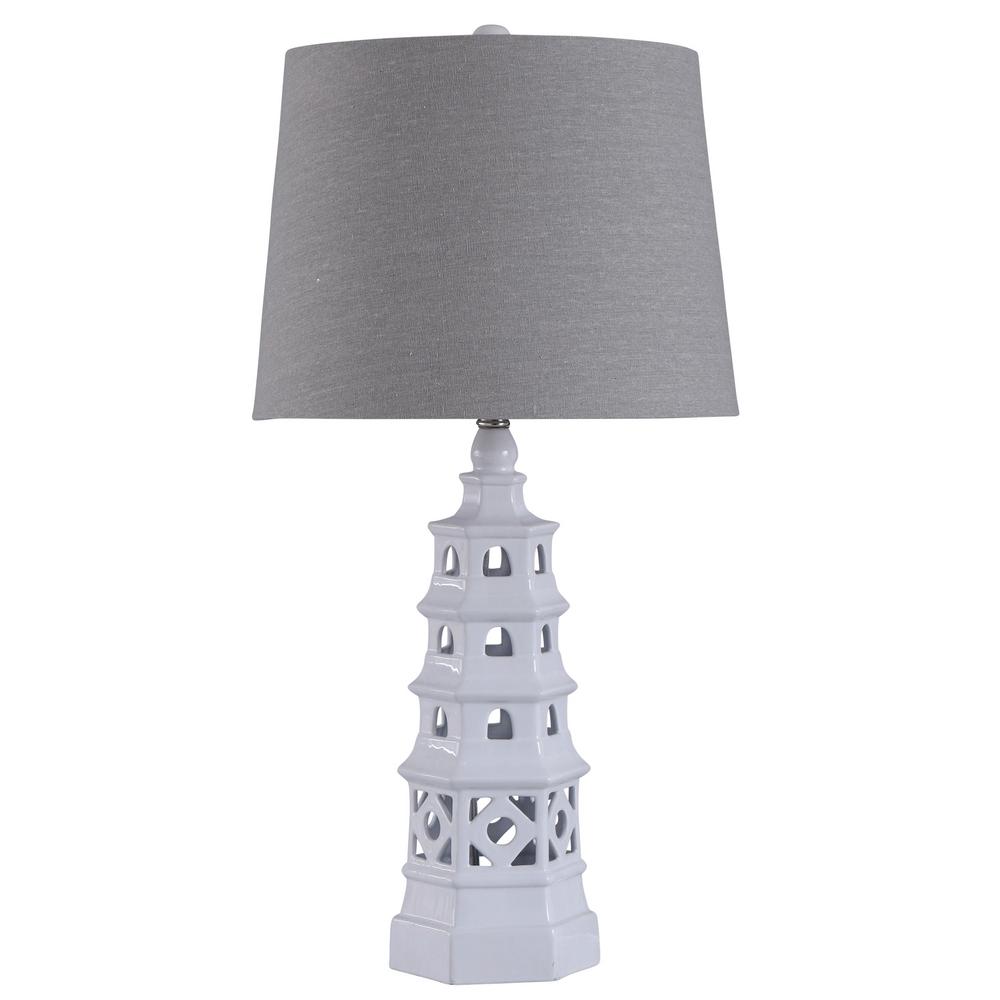 pagoda table lamp